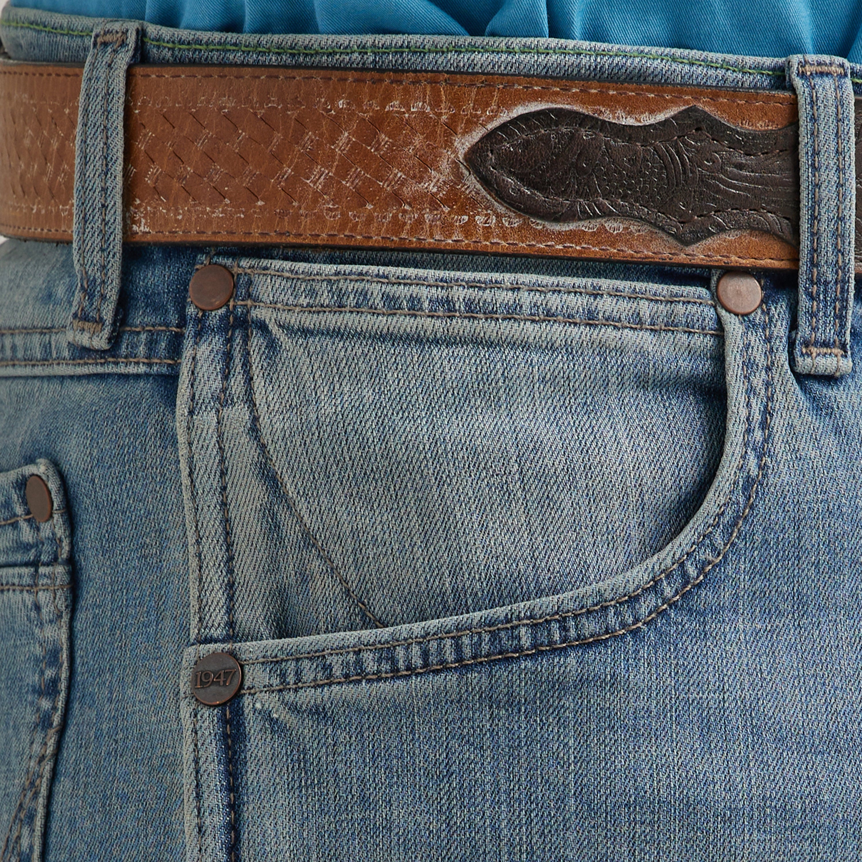 Jacksboro Slim Straight Cut Jeans by Wrangler