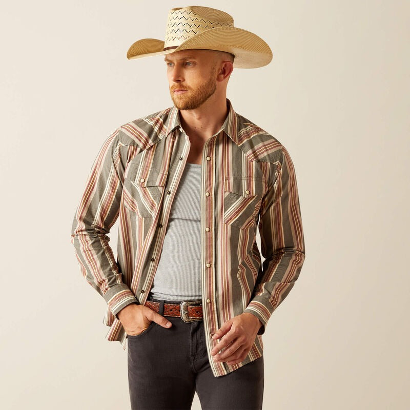 The Hawk Pearl Snap Shirt by Ariat