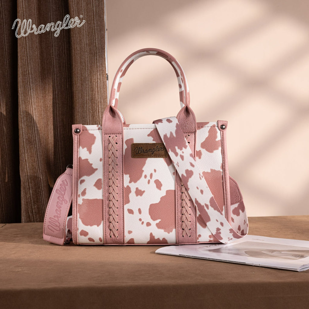 The Dairy Delight Wrangler Mini Tote Purse in Strawberry