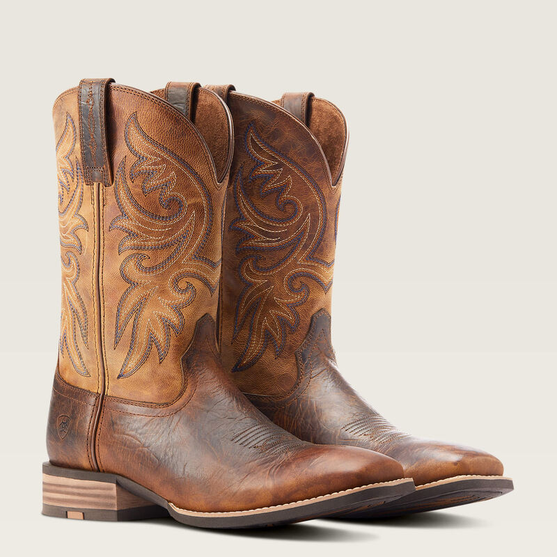 The Slingshot Men's Boot by ARIAT - Bartop Brown EE Width