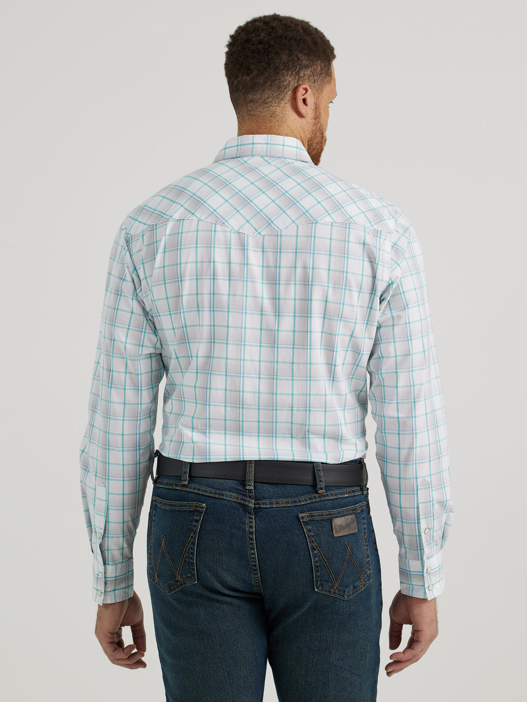 The Easton 20X Men's Advanced Comfort Pearl Snap Shirt by Wrangler