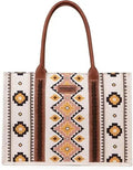 The Saddle Blanket Wrangler Large Tote Purse in Arizona Cream