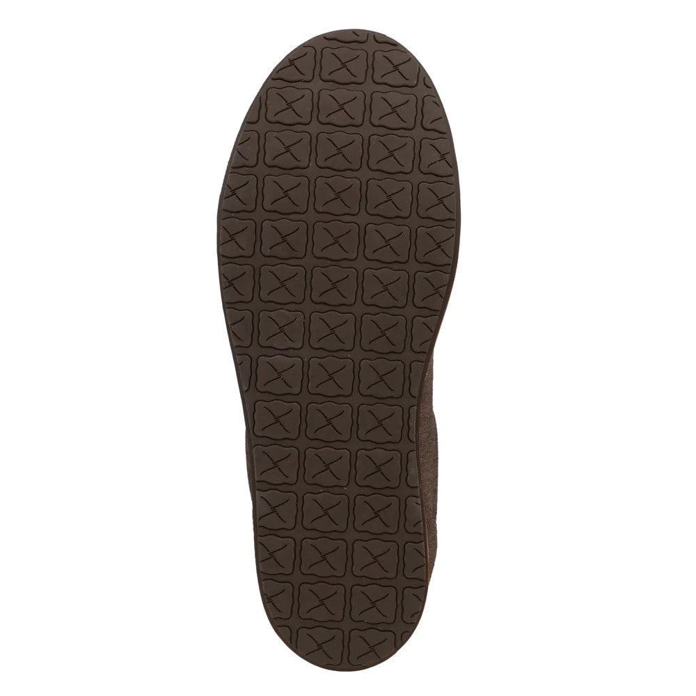 Twisted X Fancy Tooled Kicks in Saddle Brown