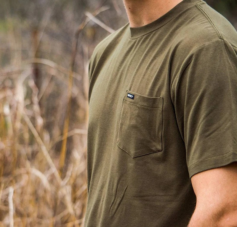 The Ranch Basic Tee by Hooey in Military Green