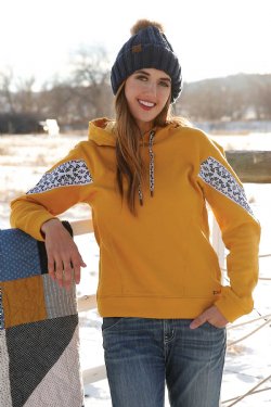The Yoakum Golden Hoodie by Cinch