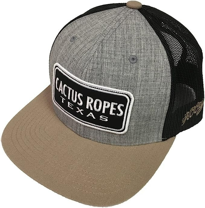 Cactus Ropes Texas Heathered Gray/Black Hat