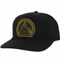Hooey Coyote Moon Hat Black/Black Mesh