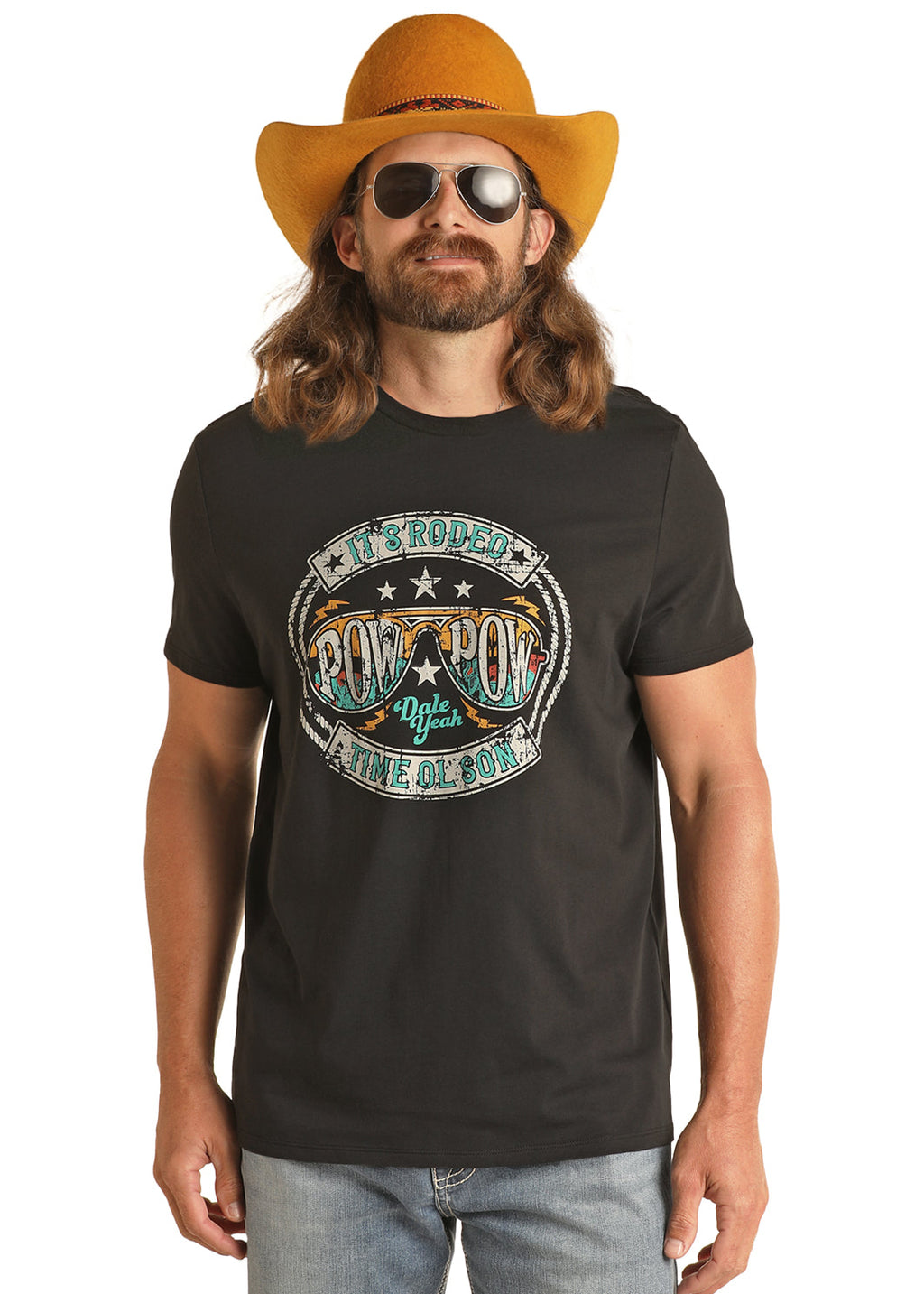 Pow Pow Shades Tee by Rock & Roll Denim