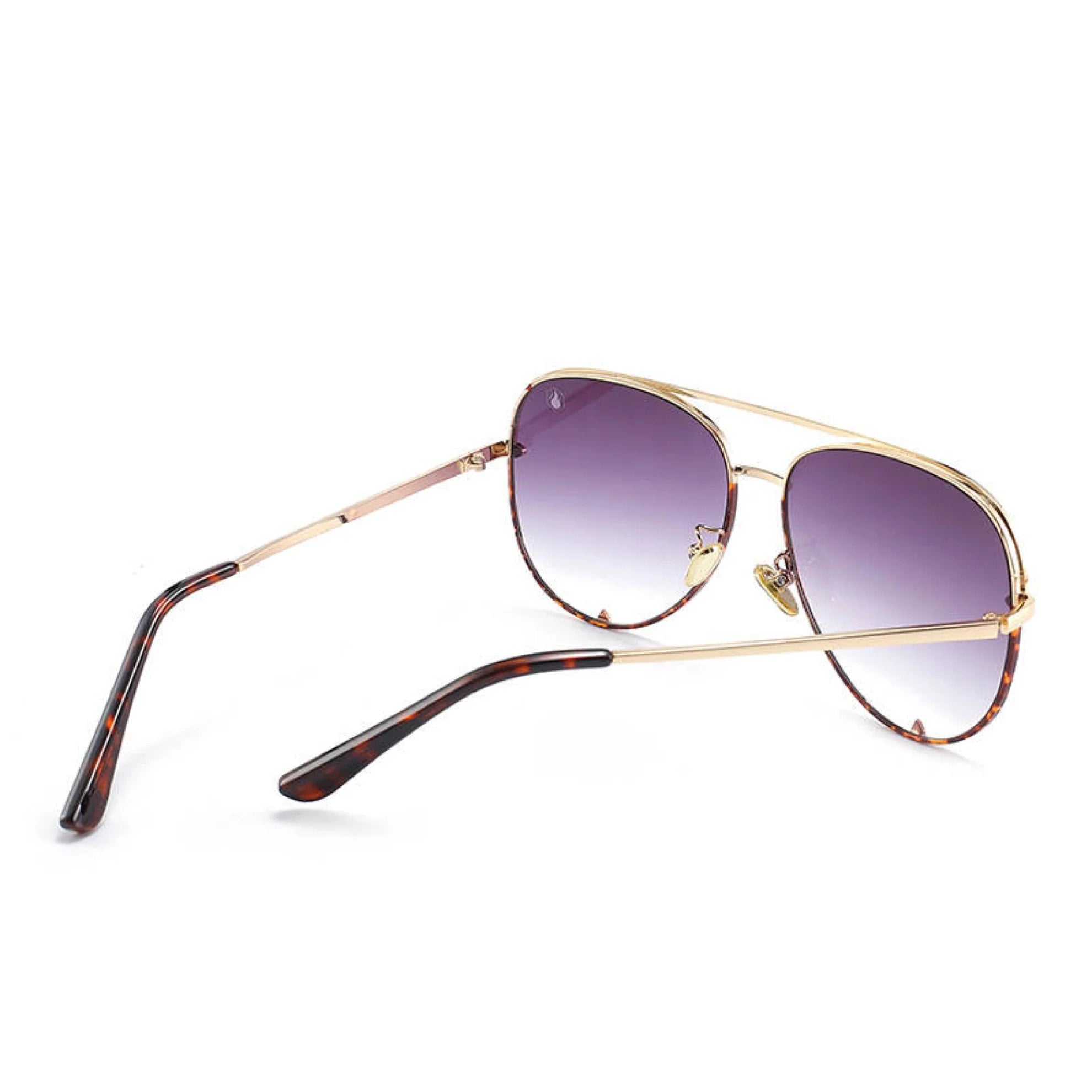 Hollywood Sunglasses in Gradient Grey by American Bonfire