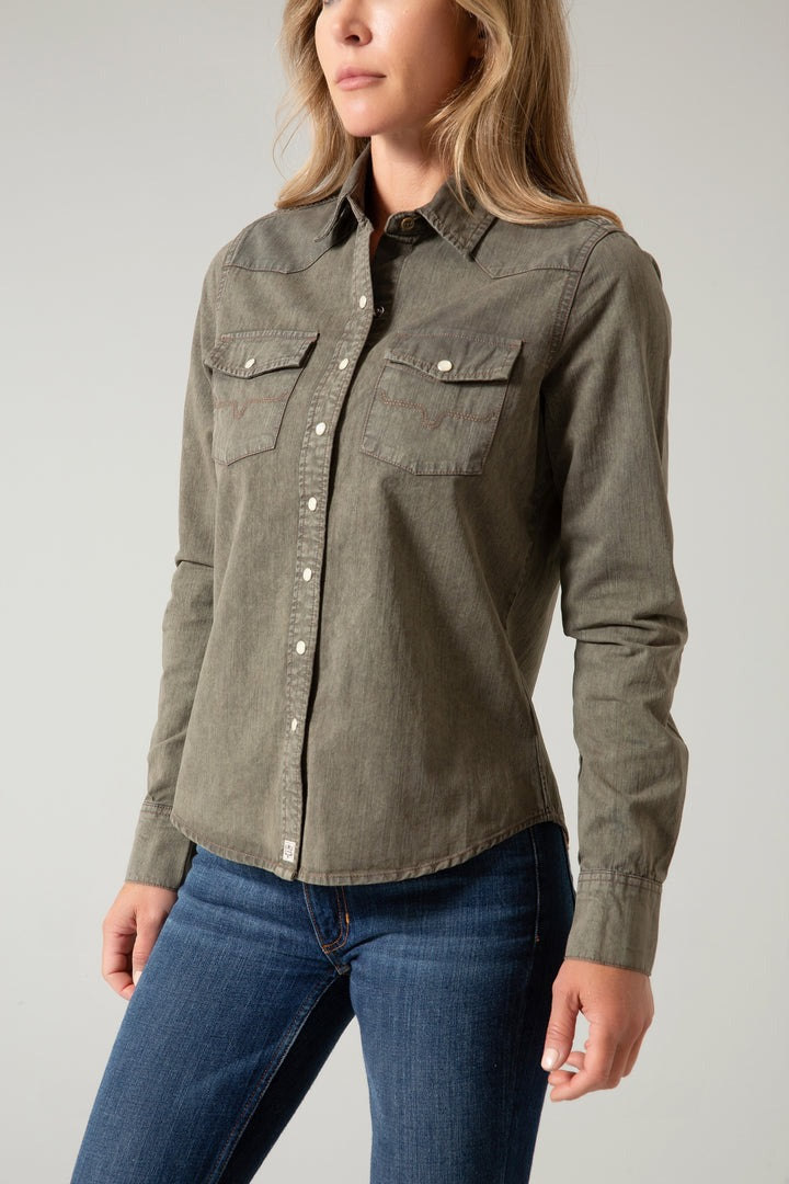 Kaycee Pearl Snap Up Shirt by Kimes Ranch