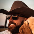 Rhino Sunglasses in Black by American Bonfire