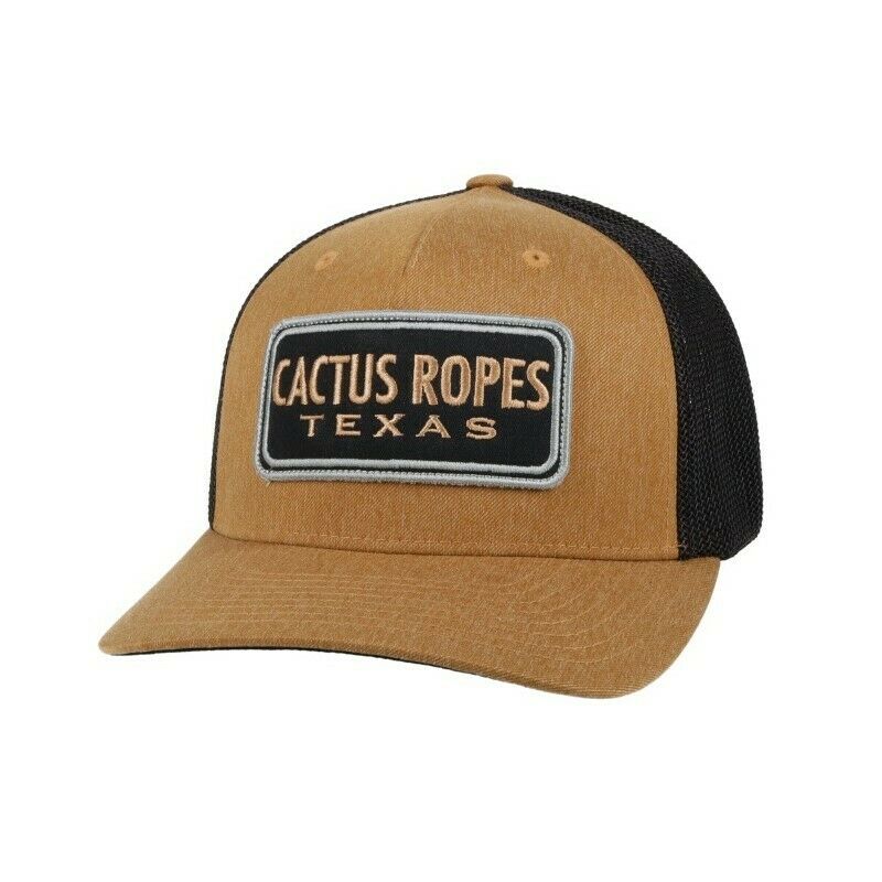 Cactus Ropes Texas Tan/Black Flexfit Hat