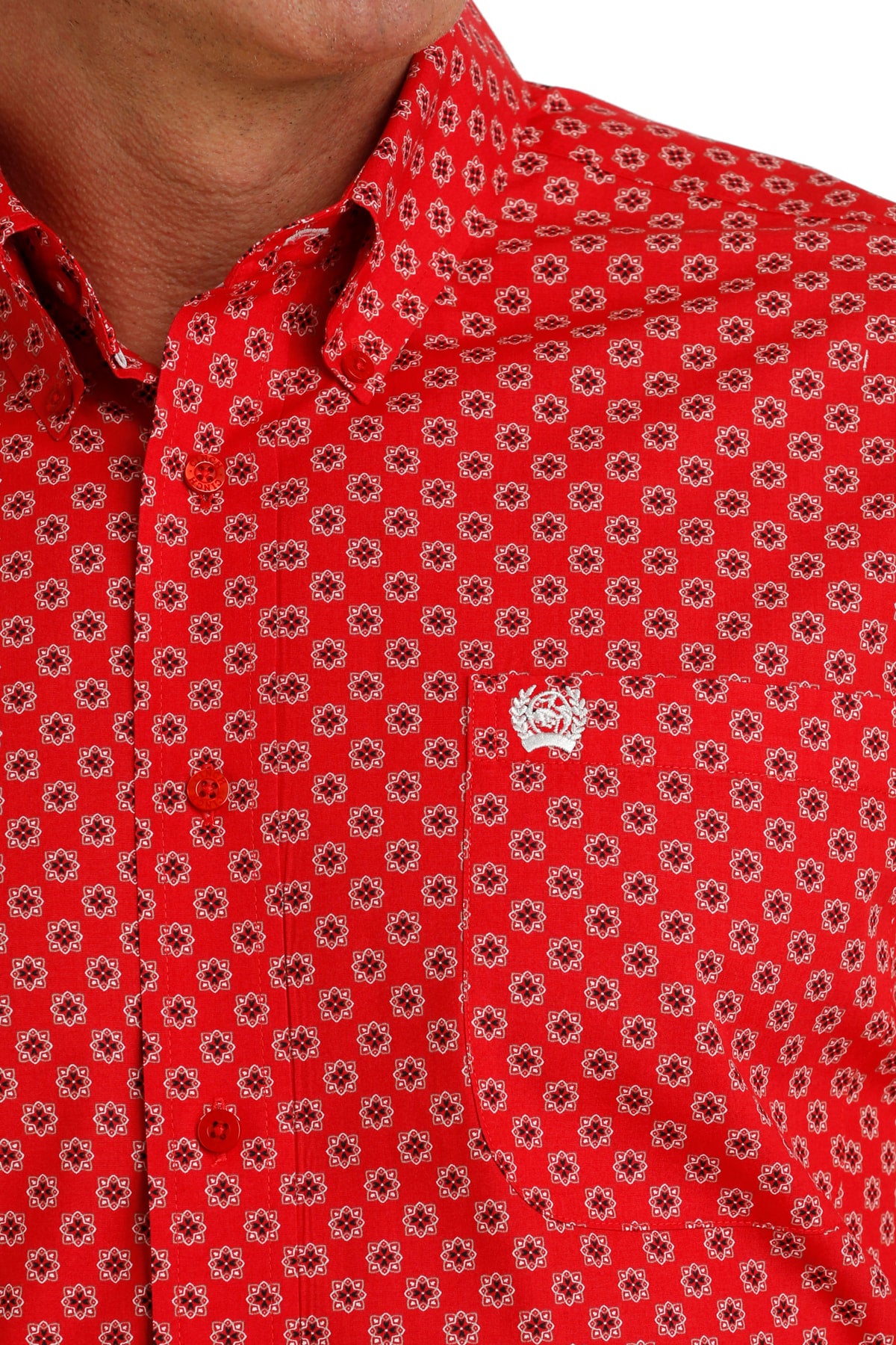 The Hotrod Short Sleeve Button Up Shirt by Cinch