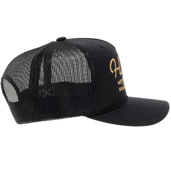 The OG Hat by Hooey in Black/Gold