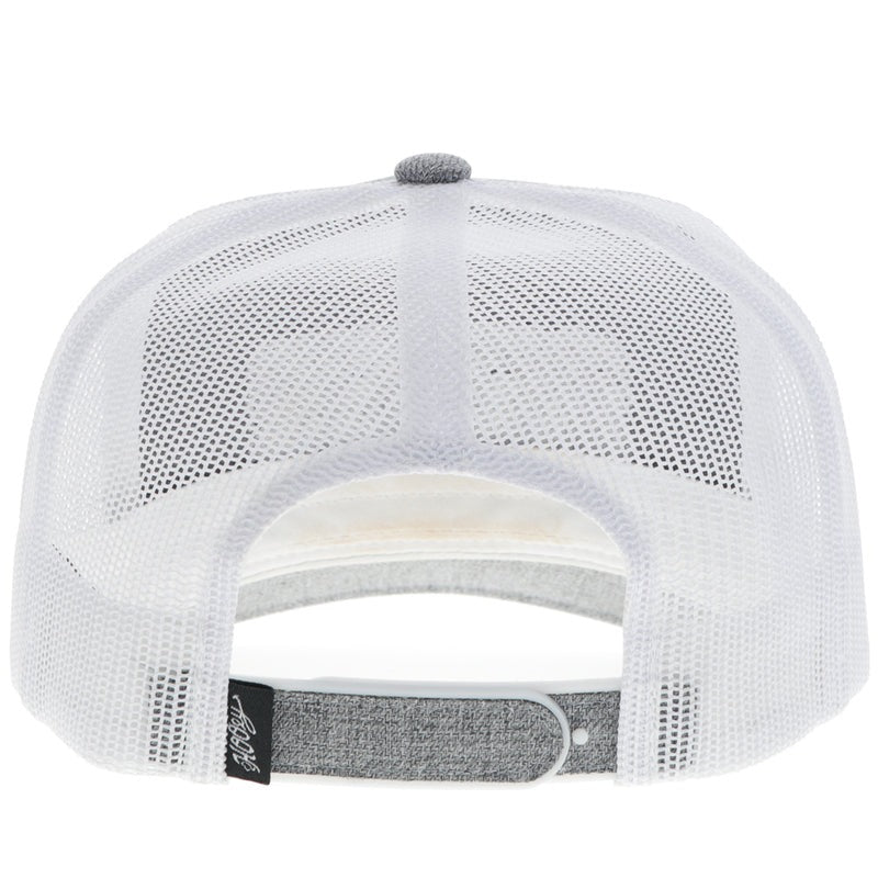 Rodeo Hooey Hat - Grey Herringbone/White YOUTH SIZE