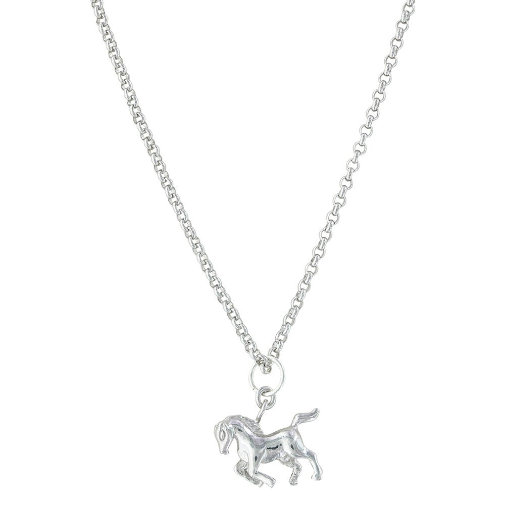 Prancing Horse Charm Necklace by Montana Silversmiths (1)