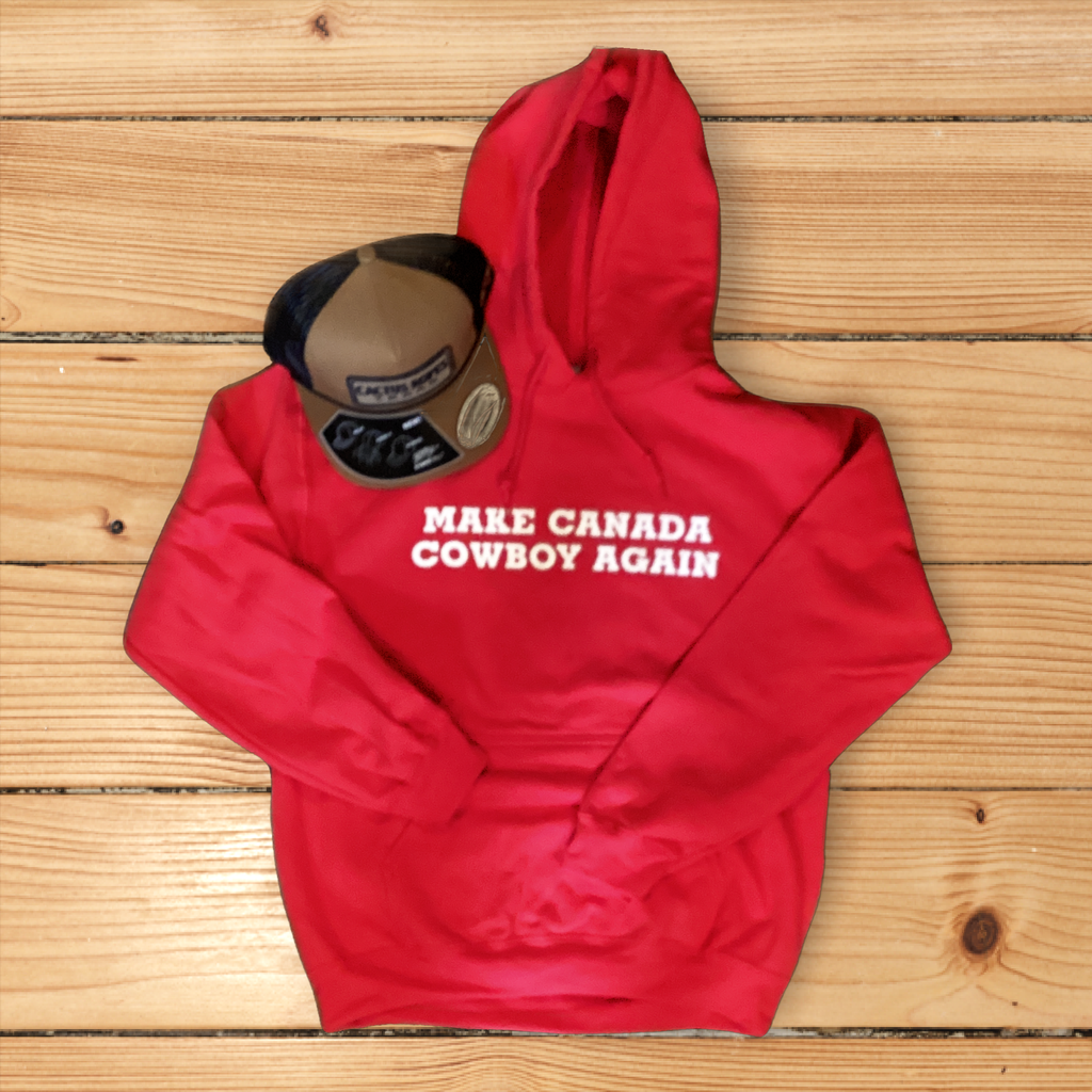 Make Canada Cowboy Again (MCCA) Hoodie - Canuck Red