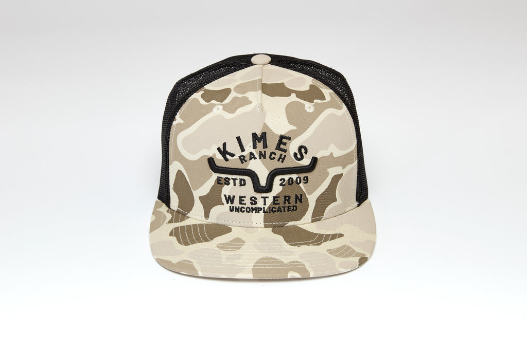 The Grandview Hat in Natural Camo by Kimes Ranch