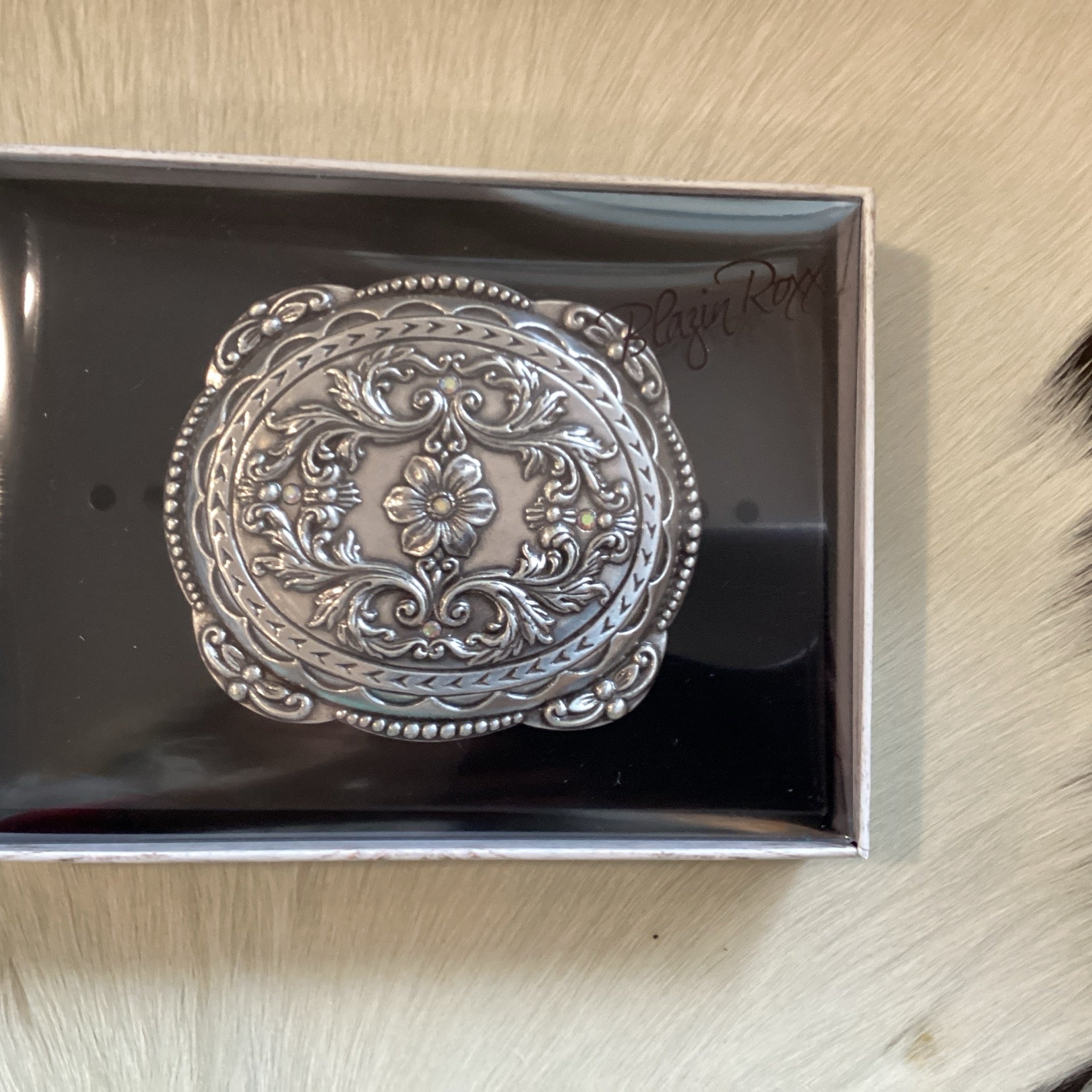 The Dainty Flower Belt Buckle by Blazin’ Roxx