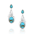 Turquoise Breeze Earrings by Montana Silversmiths