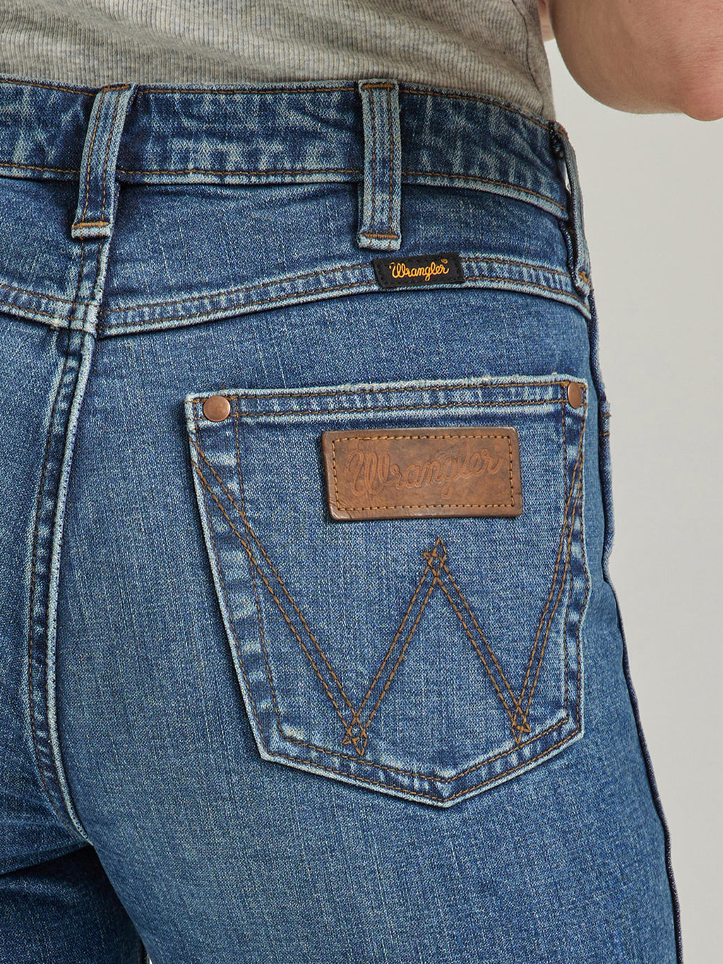 The Ginger West High Rise Jeans by Wrangler Retro