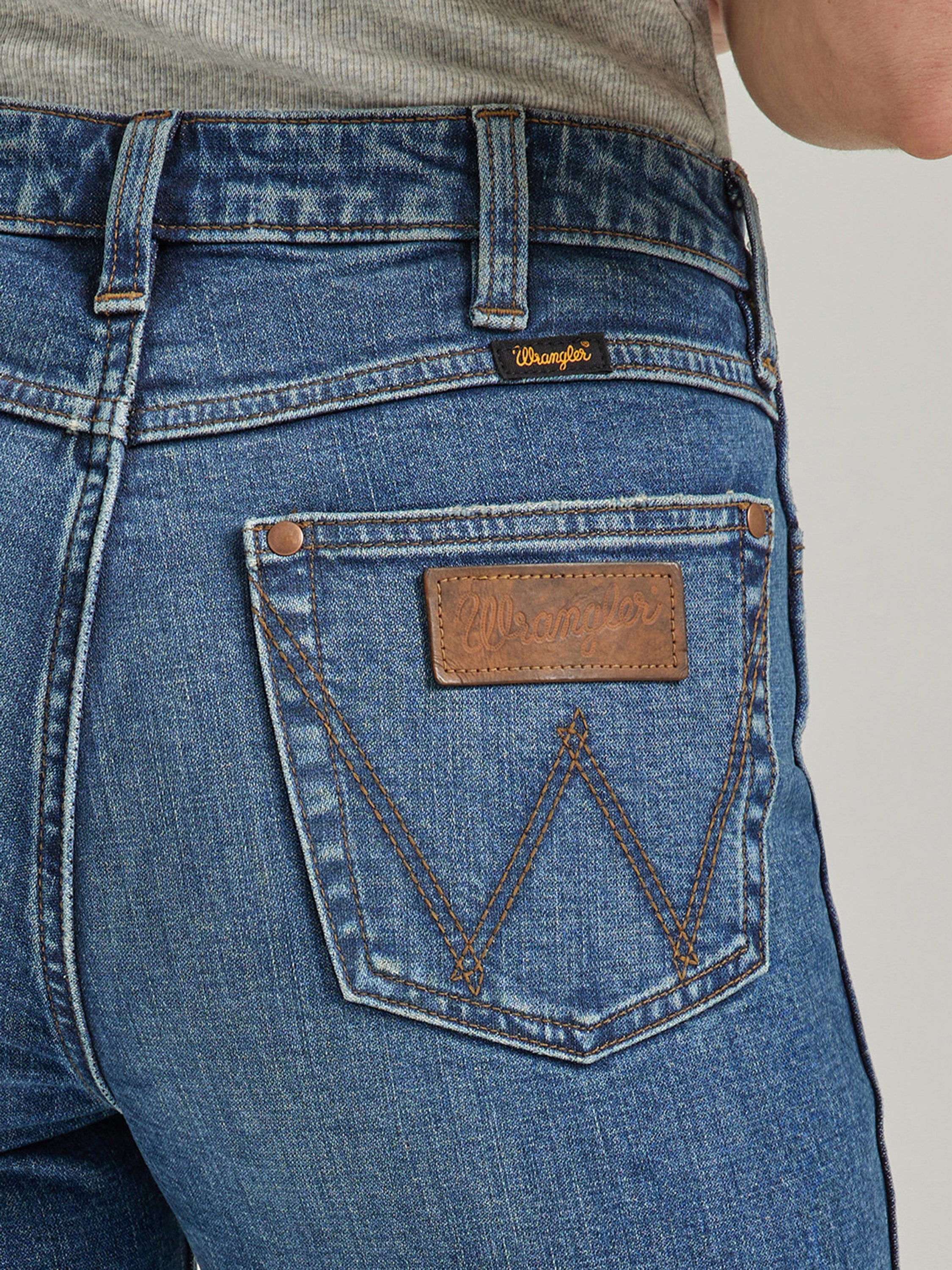 The Ginger West High Rise Jeans by Wrangler Retro