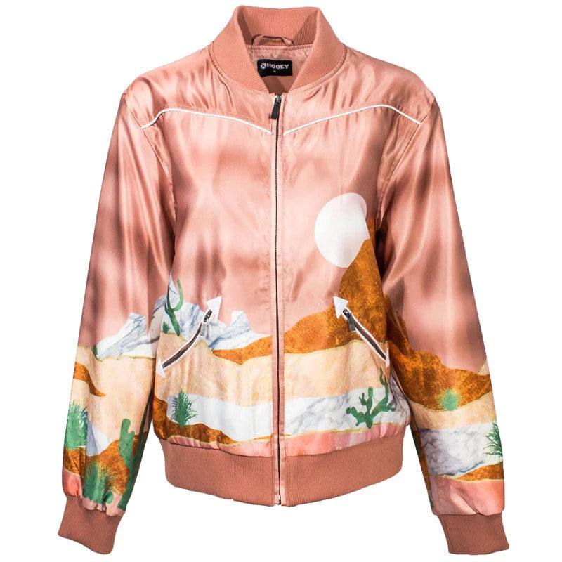 The Pasedena Pink Bomber Jacket by Hooey