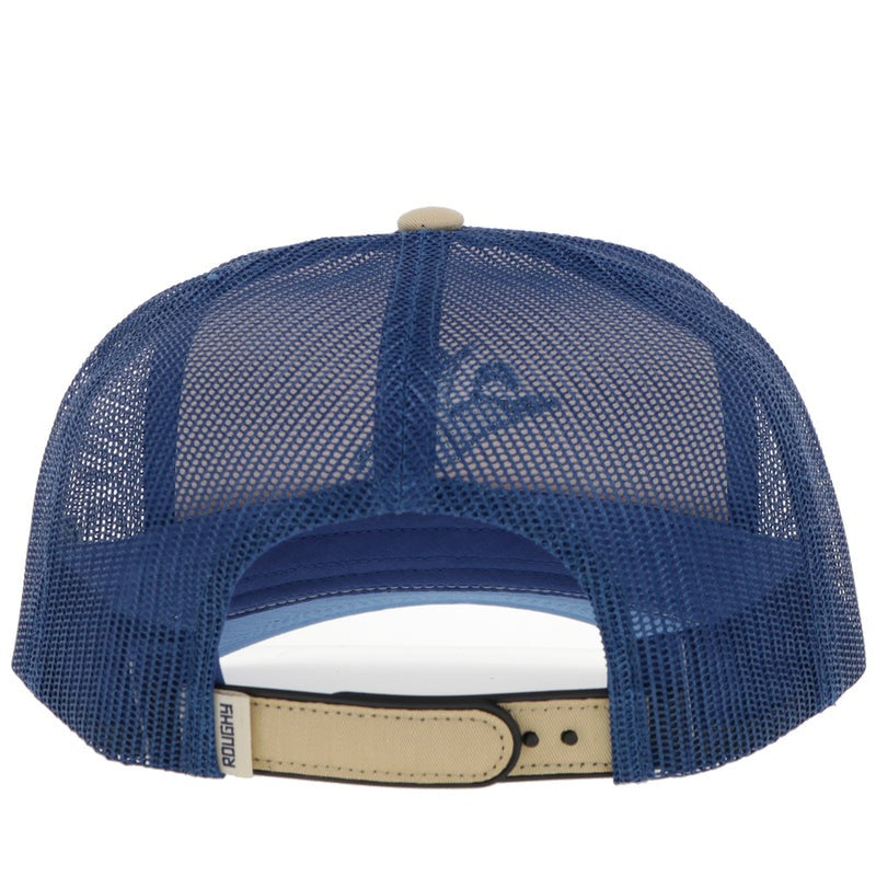 Straight Up Roughy Hat by Hooey in Tan/Blue