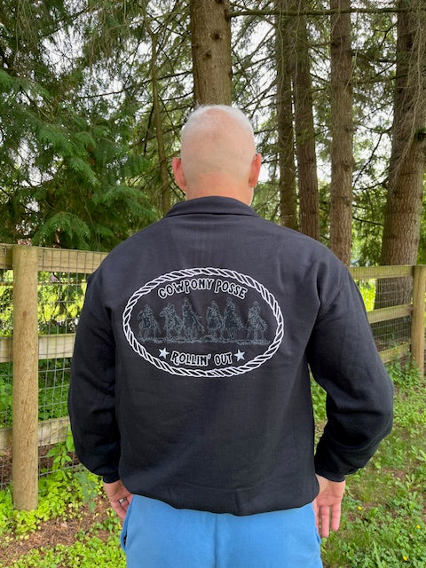 Cowpony Posse Quarter Zip Sweatshirt