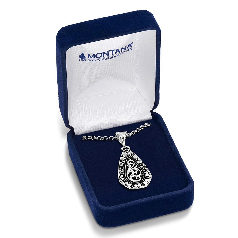 Saguaro Blossom Necklace by Montana Silversmiths