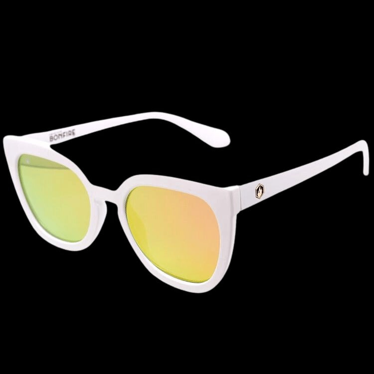 Darlin' Sunglasses in Glam White by American Bonfire
