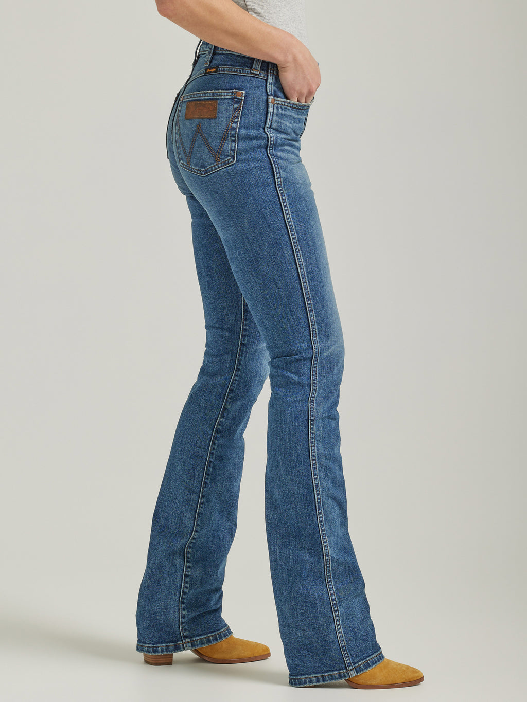 The Ginger West High Rise Jeans by Wrangler Retro