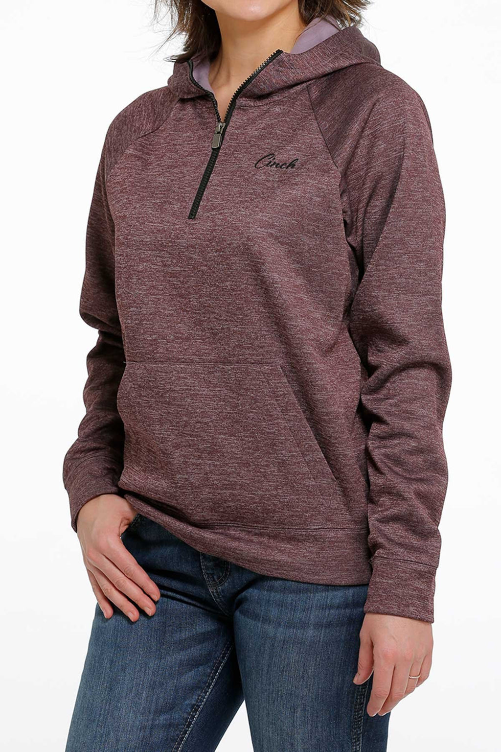The Cabernet Sauvignon 1/2 Zip Hoodie by Cinch