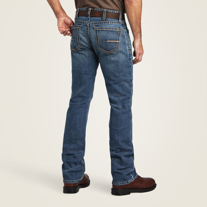 ARIAT Men's Rebar M7 Stackable Straight Leg Jeans
