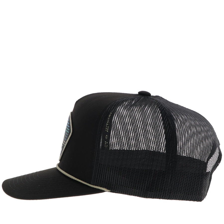 The Punchy Hat by Hooey Black/Black Mesh