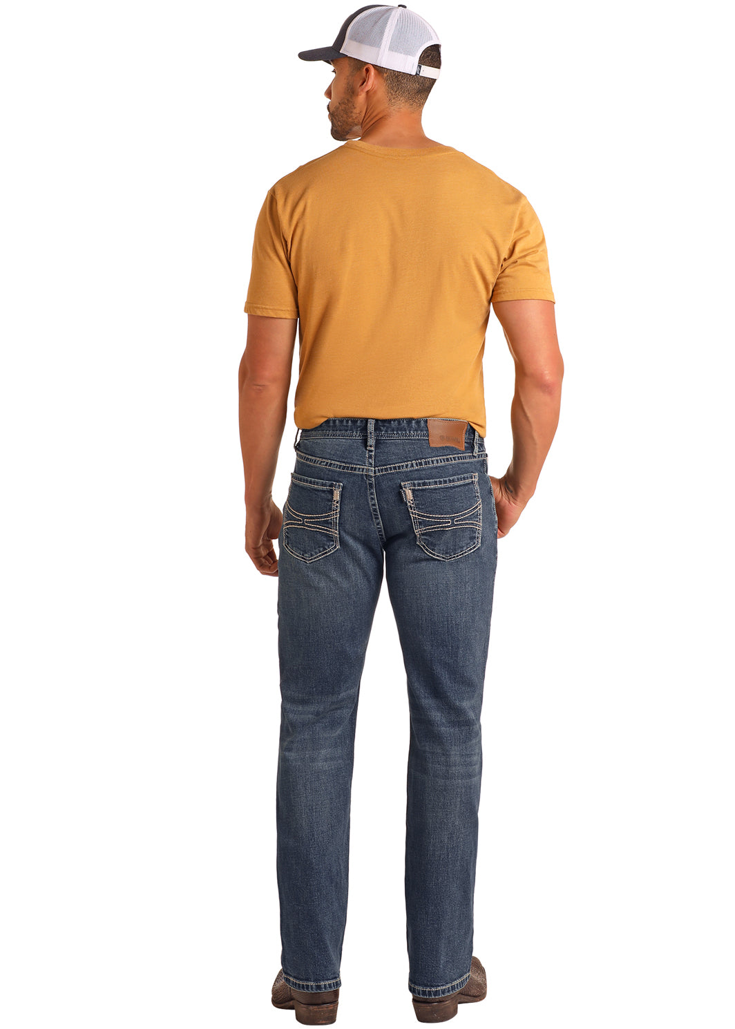 The Reno Revolver Slim Straight fit Jeans by Hooey x Rock & Roll Denim
