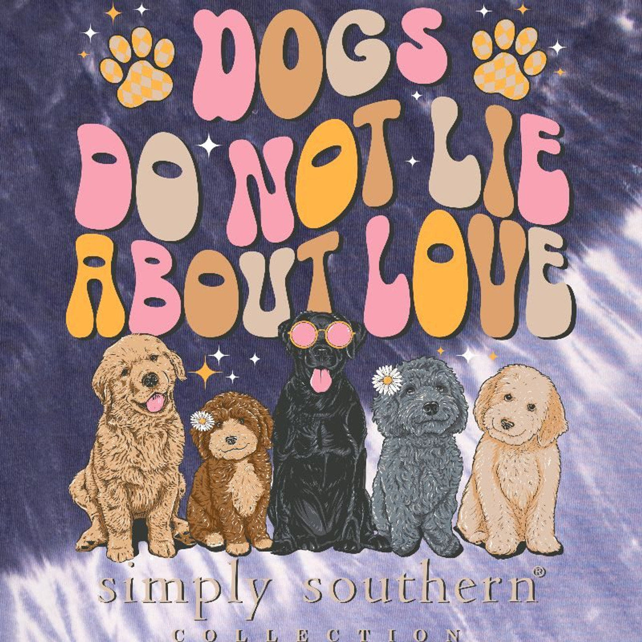 Dogs Don't Lie L/S Tee by Simply Southern