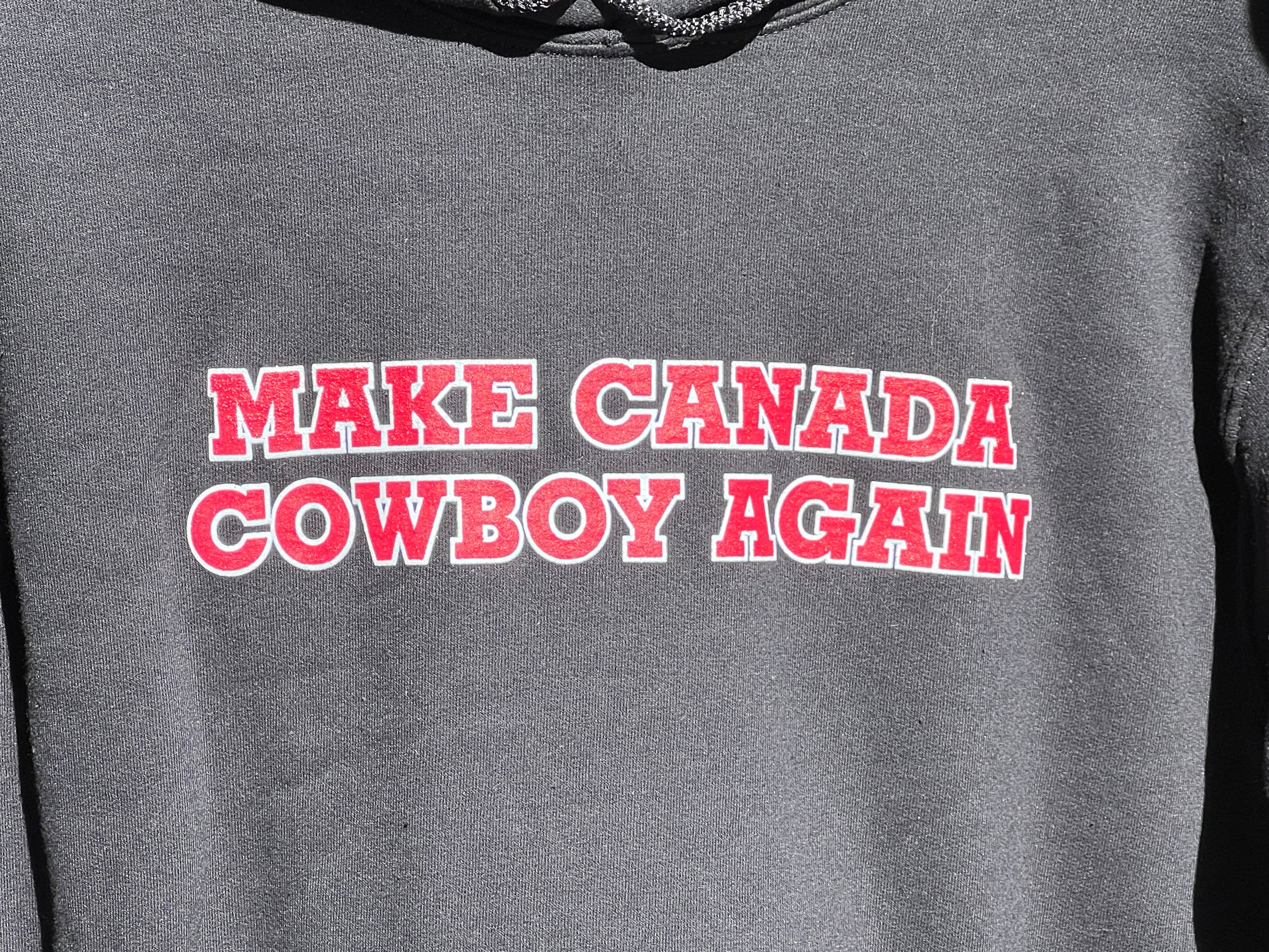 Make Canada Cowboy Again (MCCA) Hoodie - Black