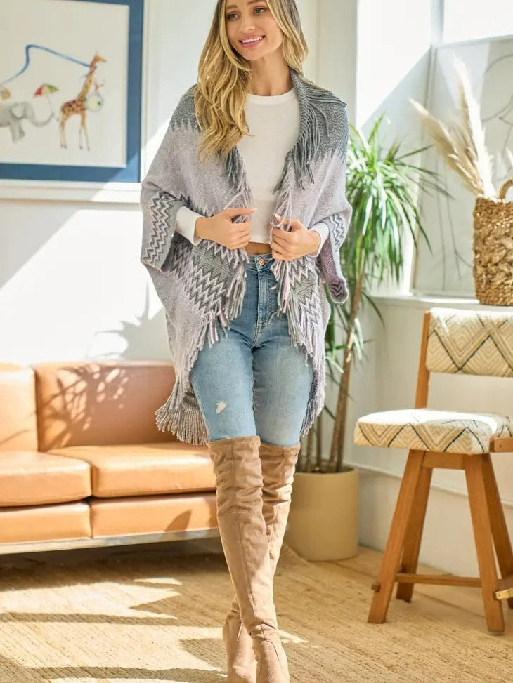 The Bozeman Bluffs Slide Sweater with Fringe