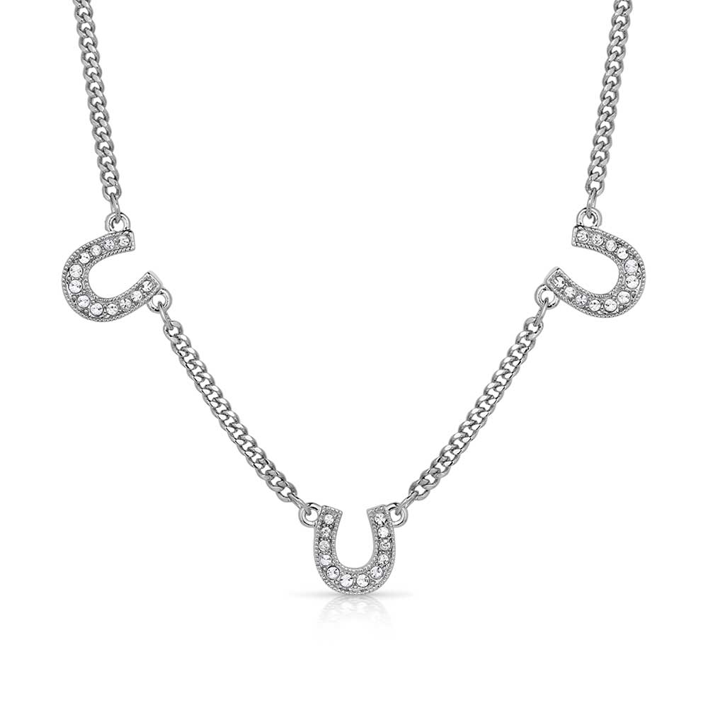 Lucks Coming Around Necklace by Montana Silversmiths