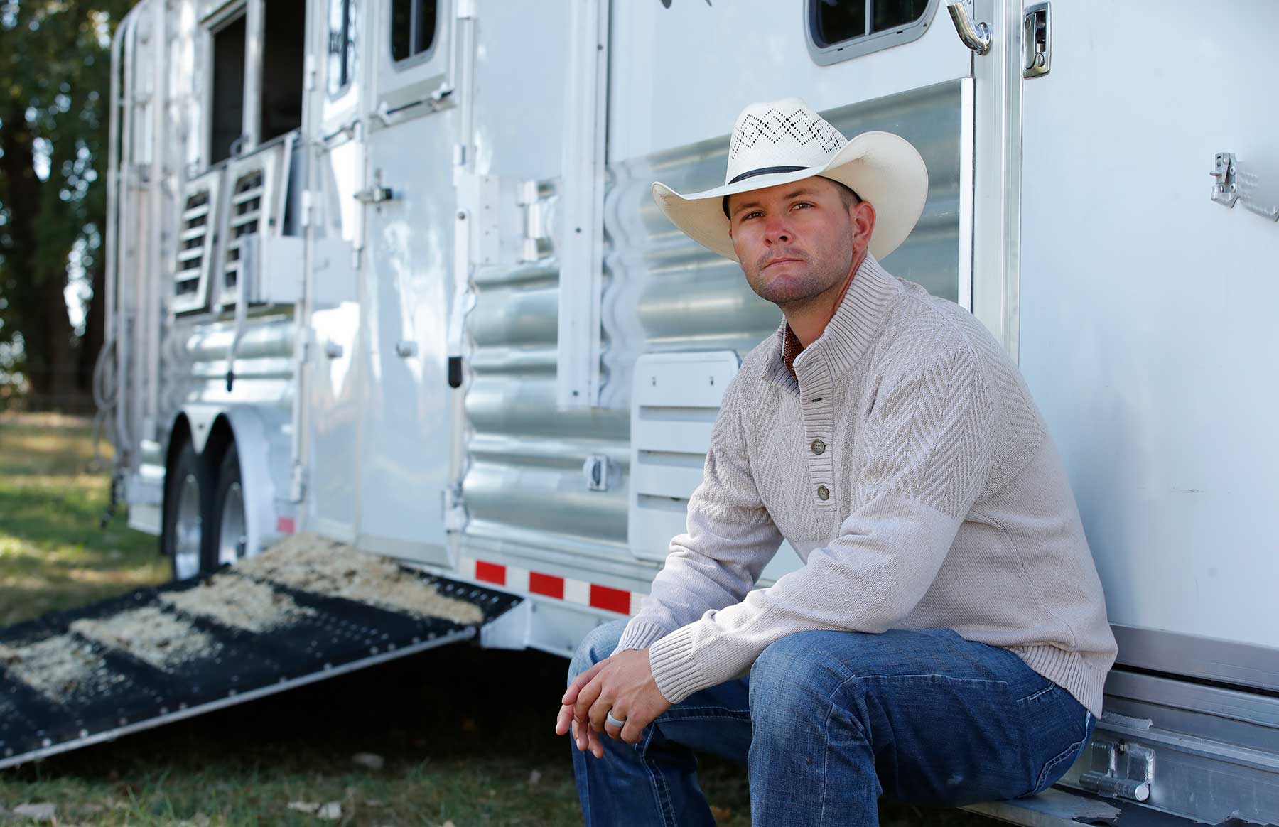 The Houston Men's Quarter Button Sweater by Cinch