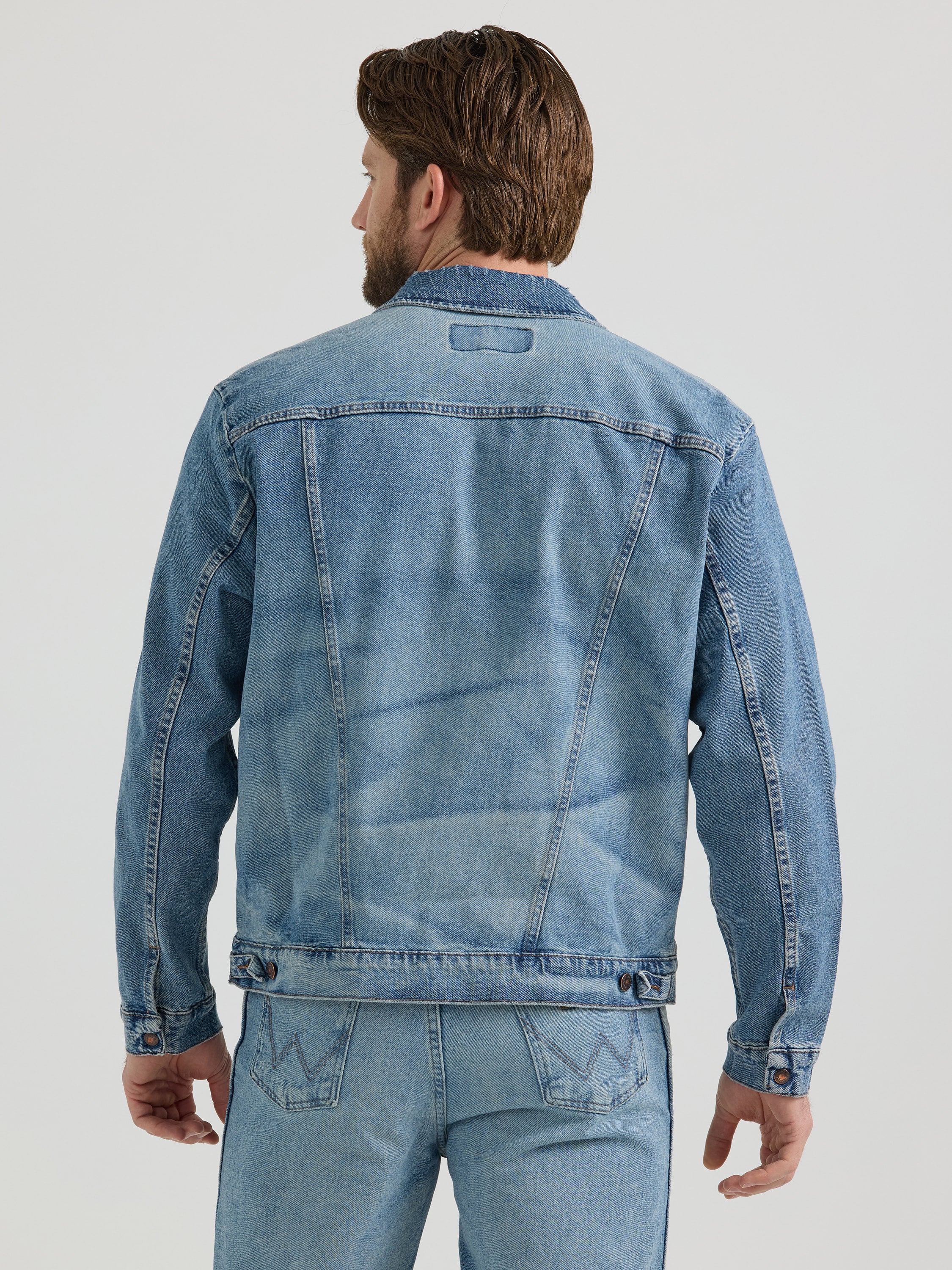 Cowboy Cut Vintage Inspired Men's Denim Jacket by Wrangler