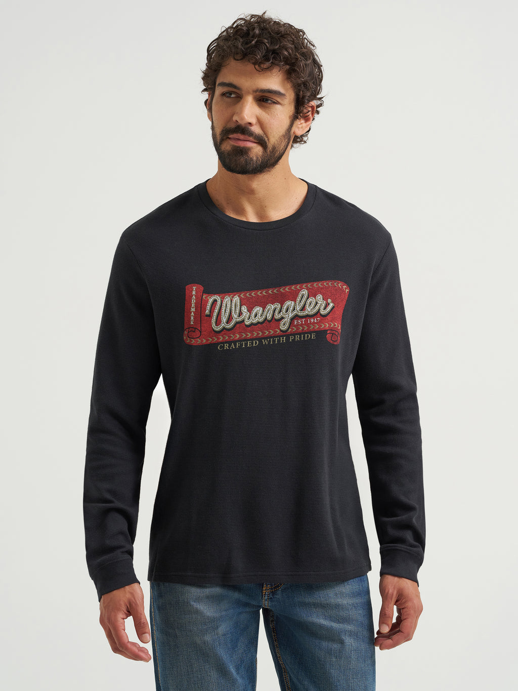 The Carolina Roper L/S Thermal Tee by Wrangler