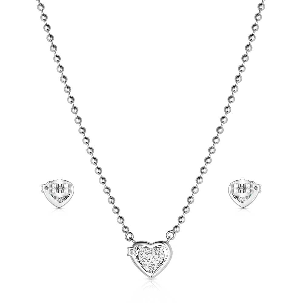 Heart of Turquoise Jewelry Set by Montana Silversmiths