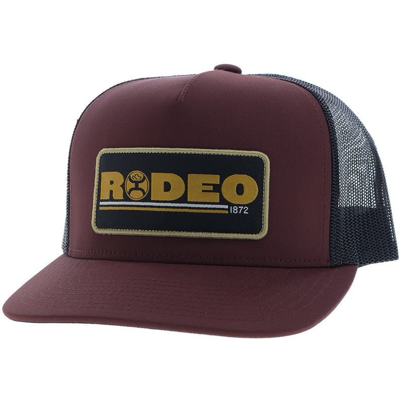 Rodeo Hat by Hooey in Burgundy/Black