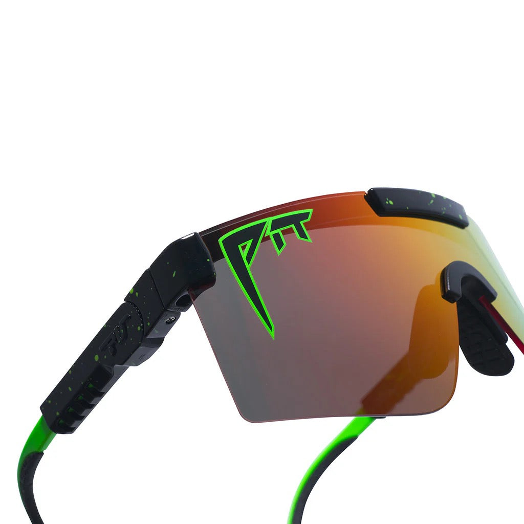 The Original 2.0 Monster Bull HDPV Polarized Orange Sunglasses by Pit Viper - Wide