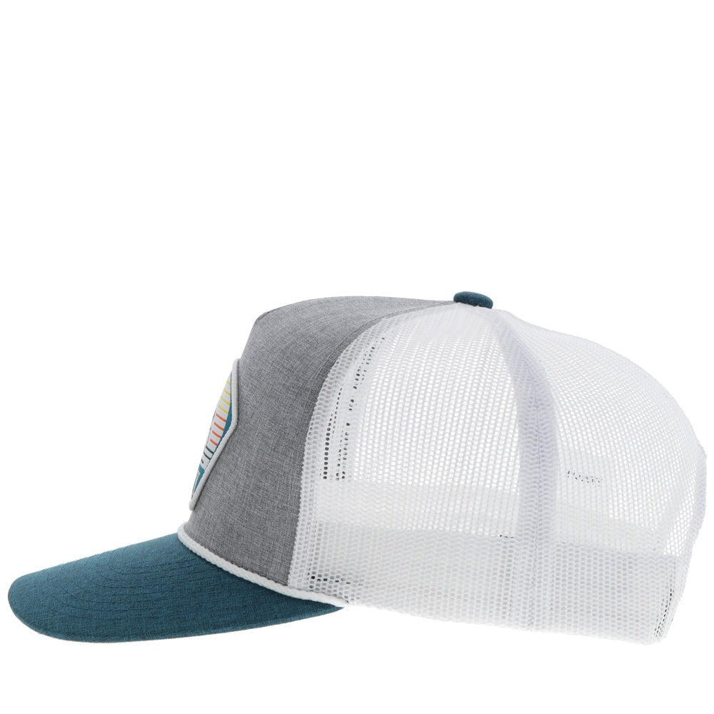 Punchy Trucker Hat By Hooey - Grey