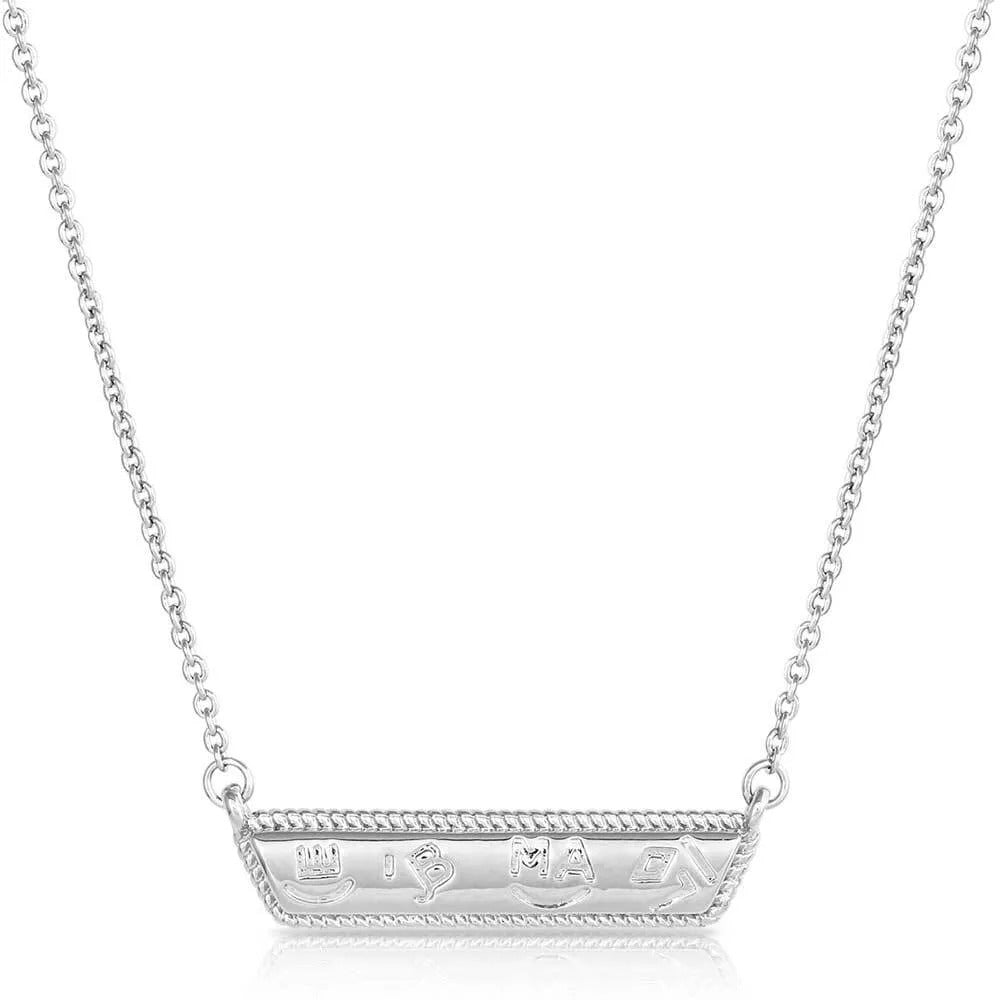 High Noon Cobblestone Bar Necklace by Montana Silversmiths