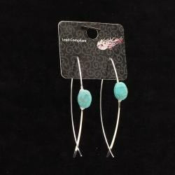 The Turquoise Trails Earrings by Blazin Roxx
