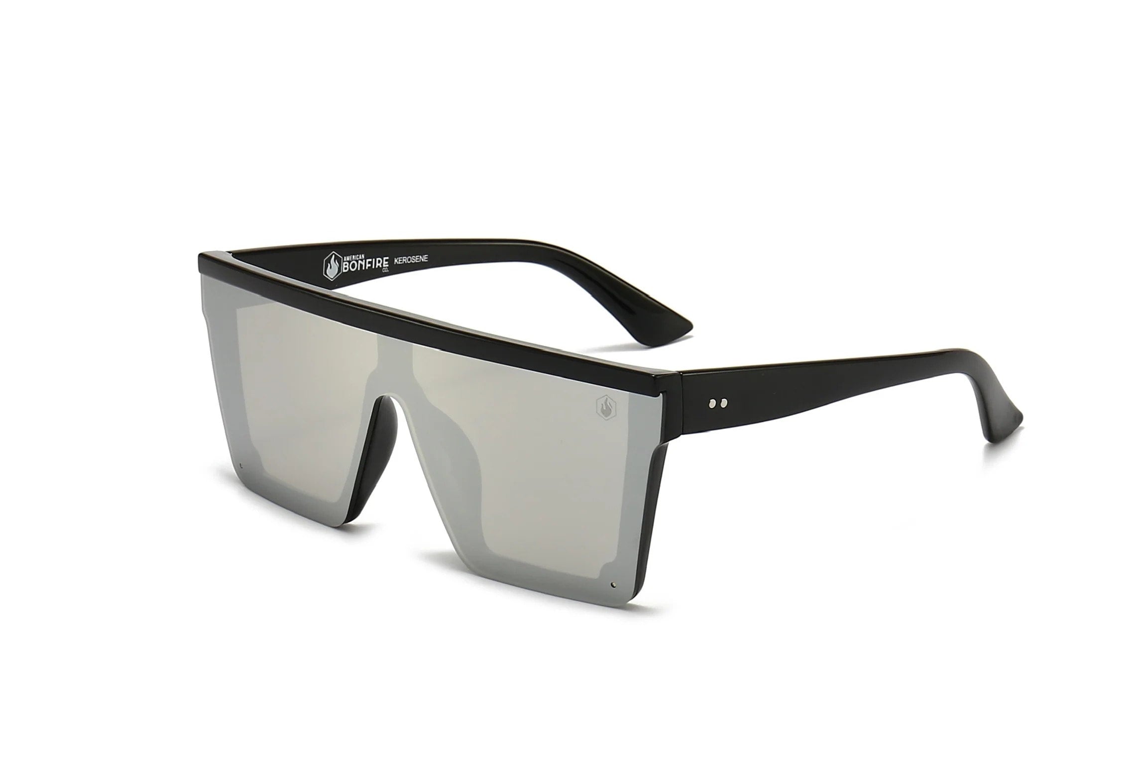 Kerosene Sunglasses in Silver Spur By American Bonfire
